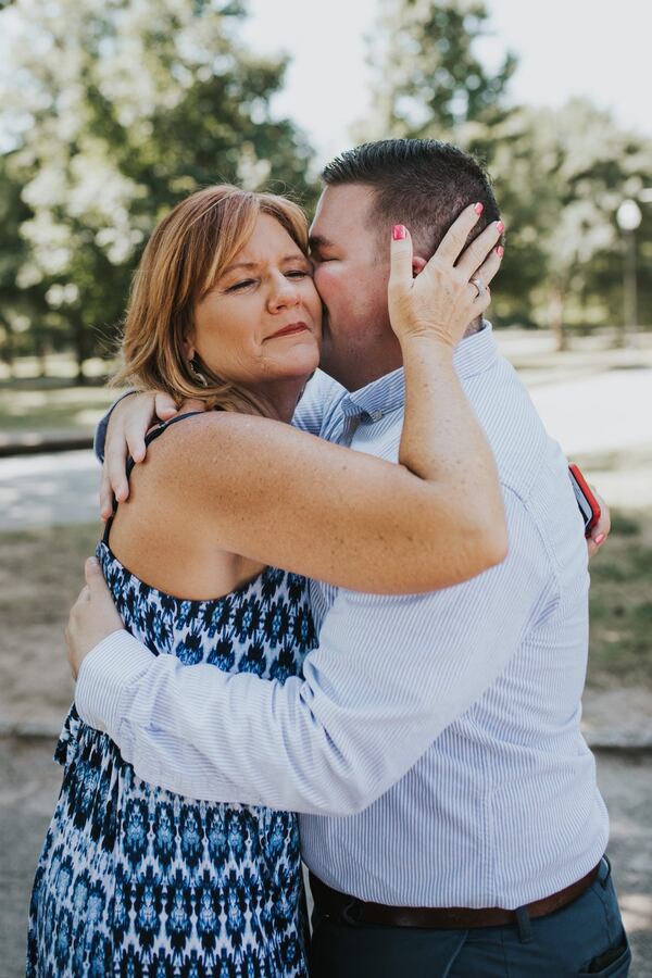 Adrian Riley says his mother, Cheryl Flint, has always been his role model. CONTRIBUTED