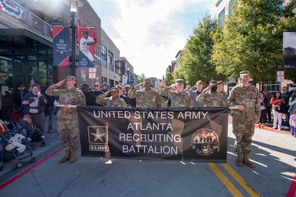 The parade at The Battery Atlanta is now in its 41st year. 
(Courtesy of The Battery)