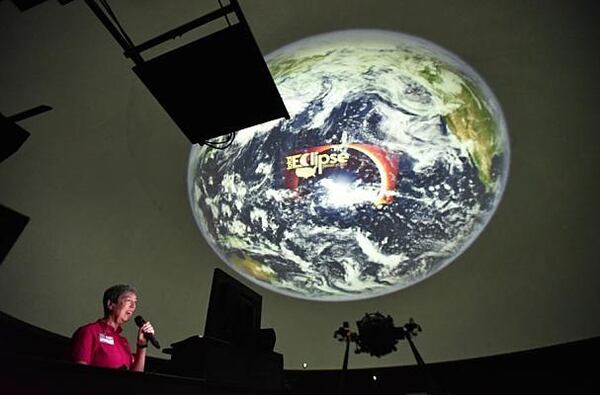 Fernbank Science Center's telescopes will help you see the lunar eclipse this weekend.