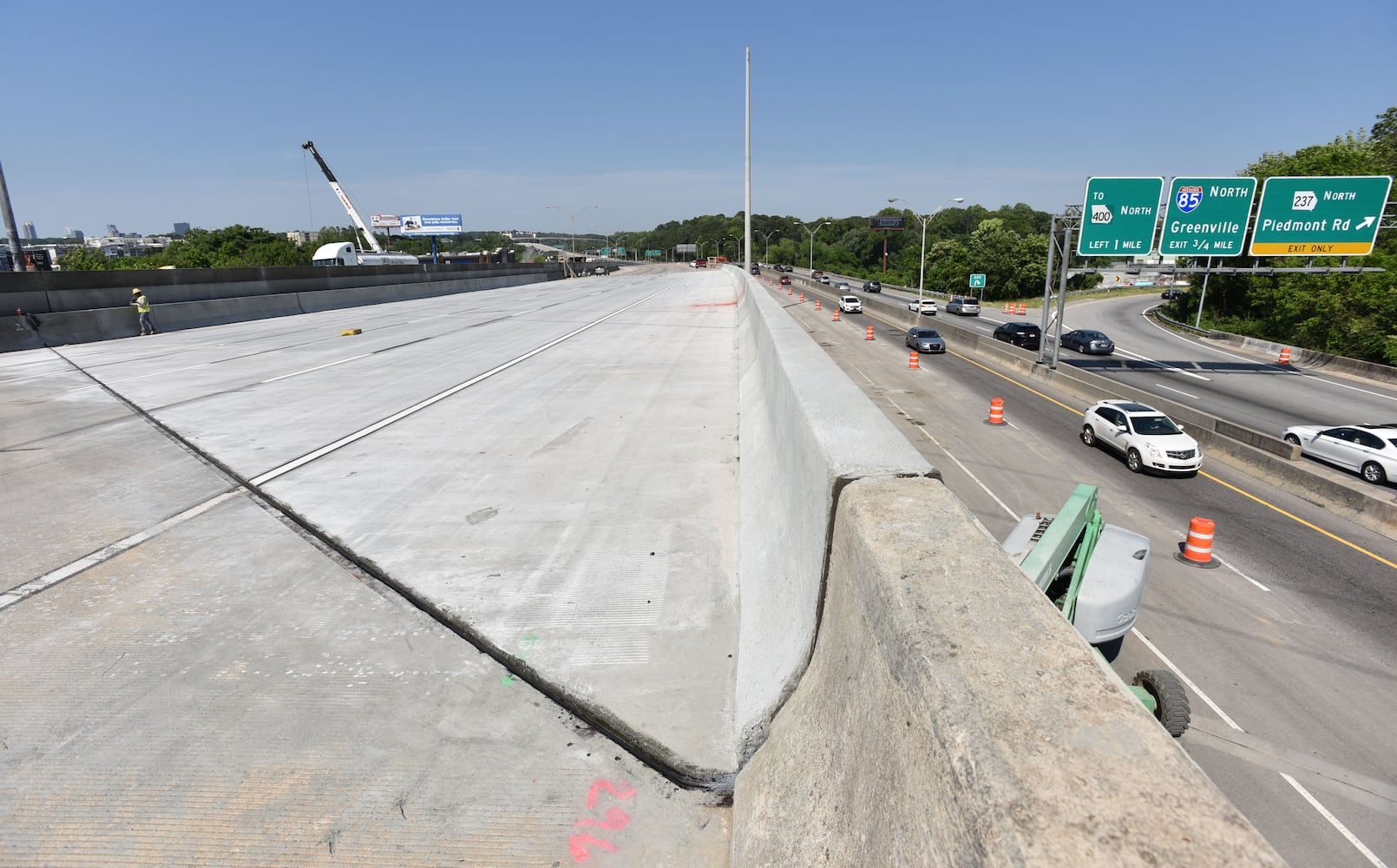 Atlanta I-85 bridge to reopen after collapse