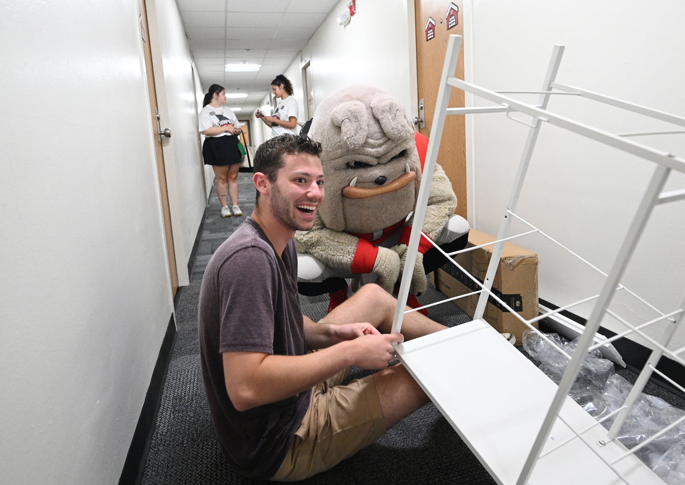 UGA move-in photo