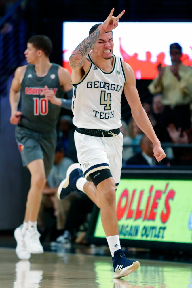 Photos: Georgia Tech stuns 5th-ranked Louisville