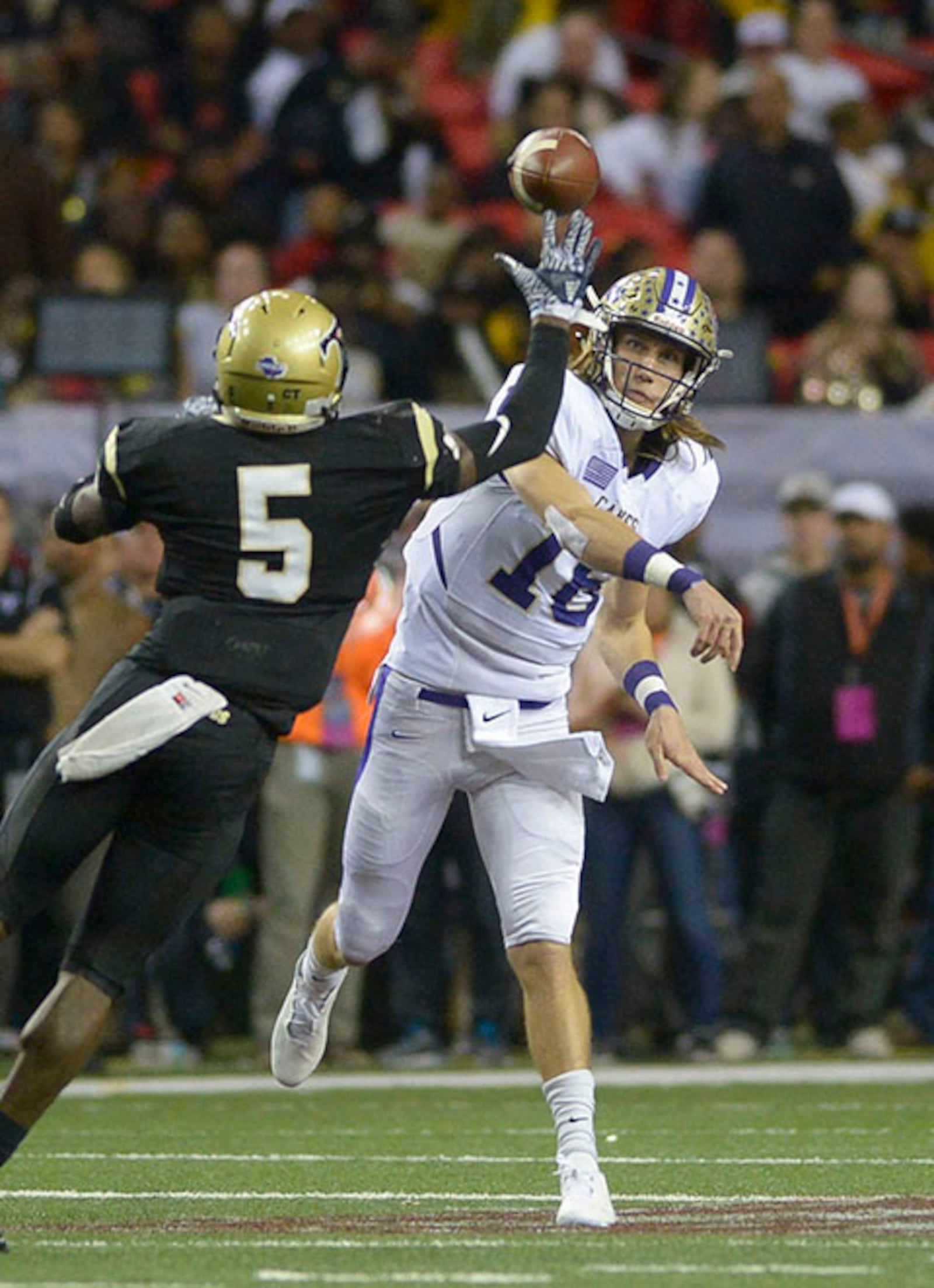 Trevor Lawrence is the consensus No. 1 player nationally in the 2018 graduating class. He is committed to Clemson. (Daniel Varnado/Special to AJC)