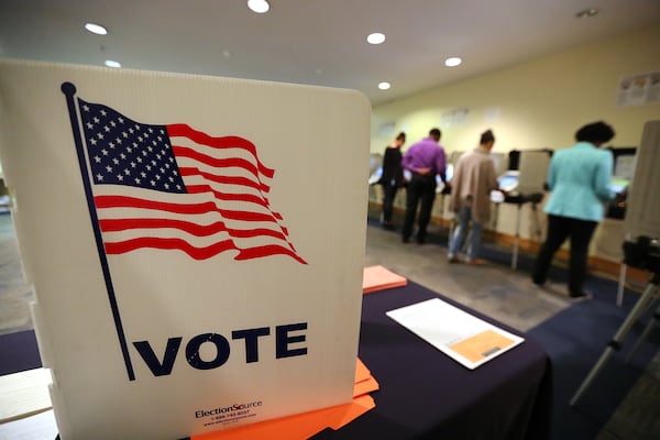 The Georgia State Election Board is reportedly suing True the Vote over the organization’s failure to provide evidence backing up allegations of the ballot fraud scheme alleged in the movie “2000 Mules." (Curtis Compton/The Atlanta Journal-Constitution)