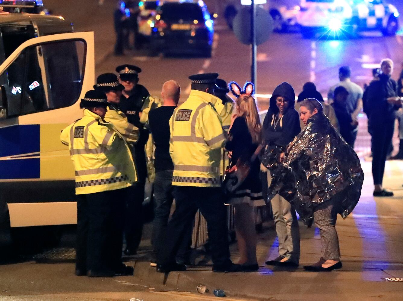 Ariana Grande concert after blast