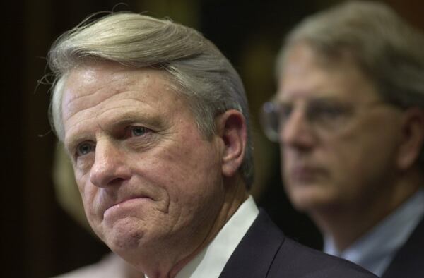 Legislation has been introduced to place a monument to former Georgia Gov. Zell Miller in the state Capitol. (BEN GRAY/STAFF)