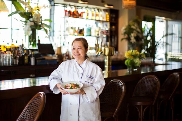 Chef Nicole Routhier, Le Colonial partner and culinary director. Contributed by Allison + Partners