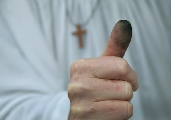 Some churches have adopted the “ashes to go” method, which allows those who normally don’t attend churches to participate in Ash Wednesday traditions.