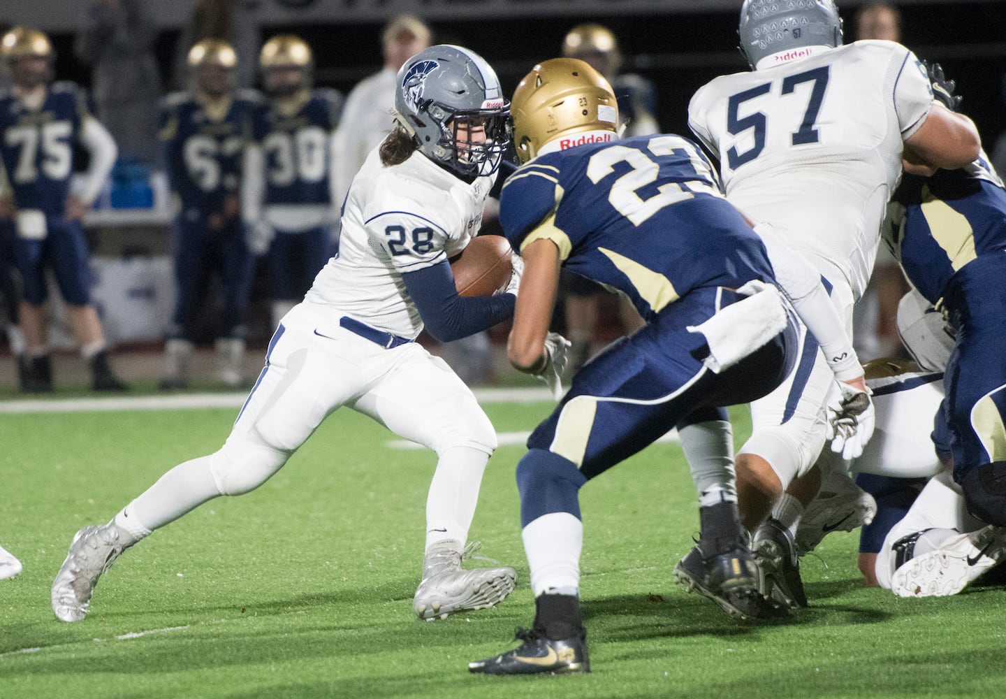 Photos: First round of high school football state playoffs