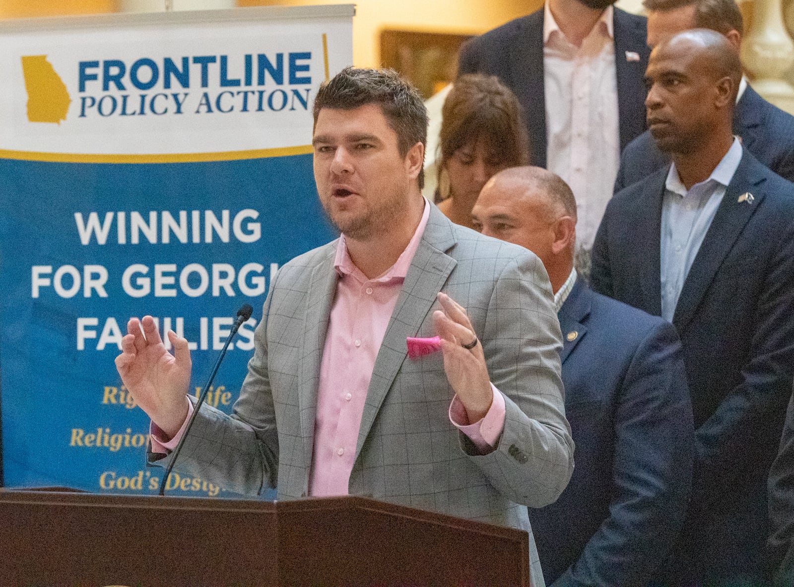 Cole Muzio of Frontline Policy Action said his group does not have immediate plans to challenge IVF in Georgia.