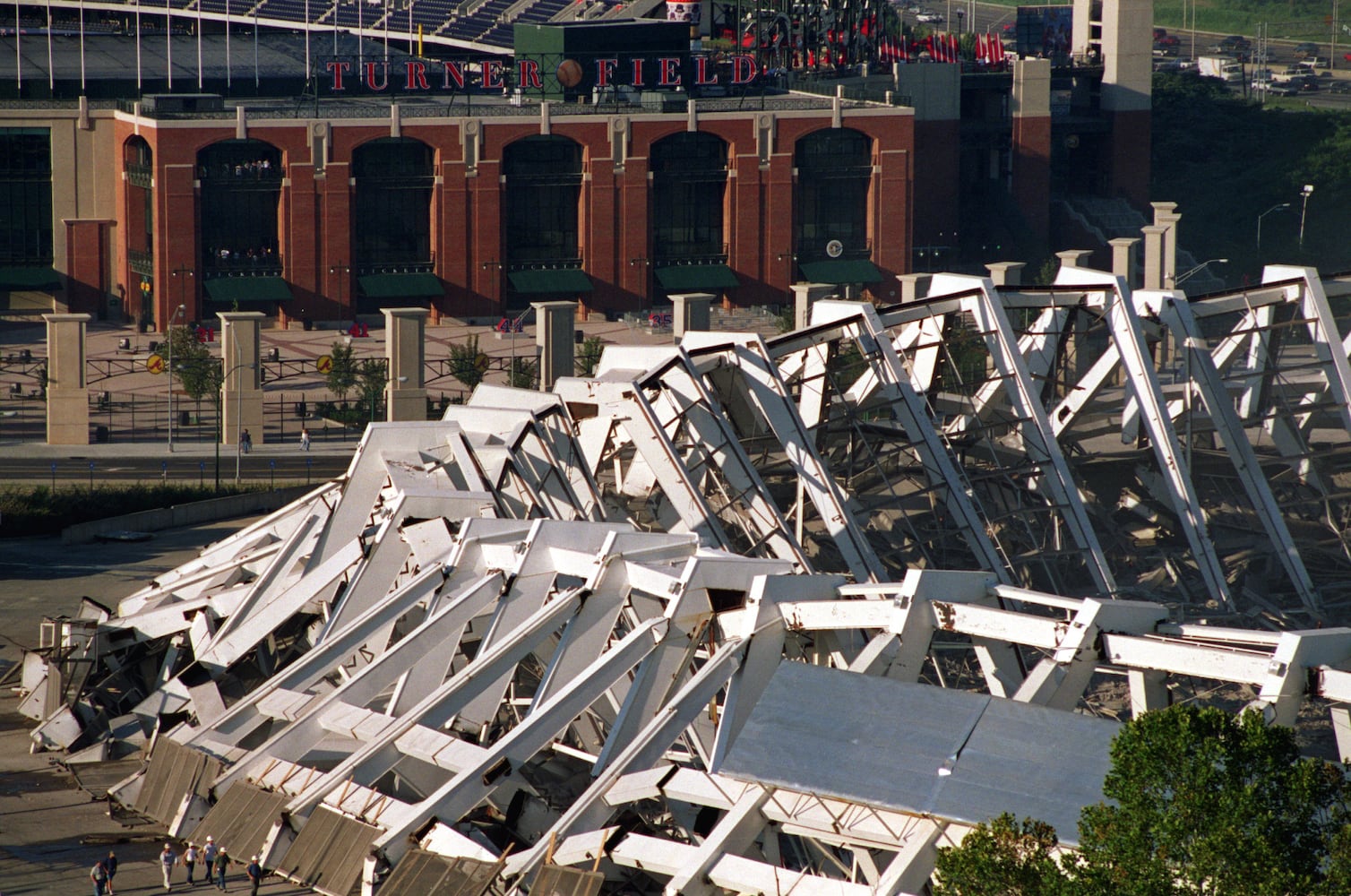 Stadium implosions