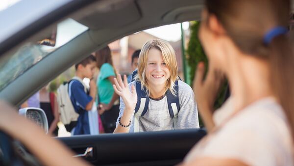 FILE PHOTO: A father in North Carolina isn't happy with how long it takes some parents to drop off their children at school.