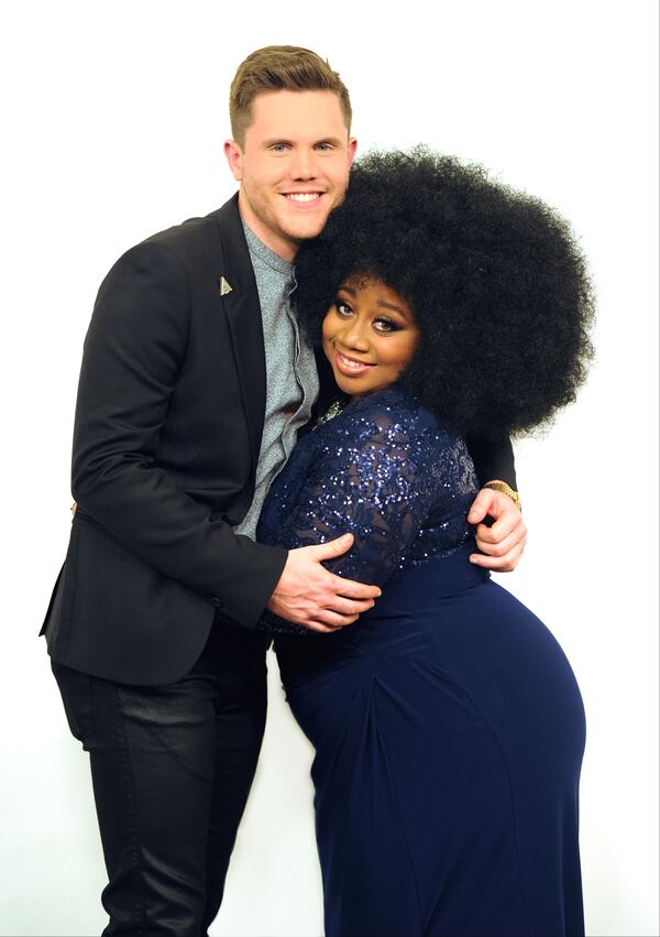 AMERICAN IDOL: Top 2 Revealed: L-R: Top 2 contestants Trent Harmon and La'Porsha Renae on AMERICAN IDOL airing Wednesday, April 6 (8:00-9:00 PM ET/PT) on FOX. © 2016 FOX Broadcasting Co. Cr: Michael Becker/ FOX. This image is embargoed until Wednesday, April 6, 10:00PM PT / 12:00AM ET