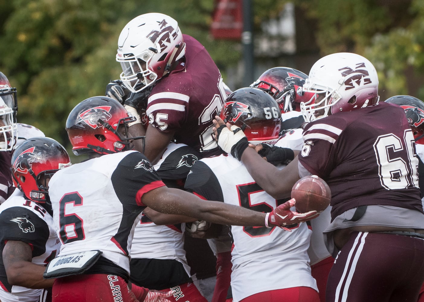 Photos: Morehouse overwhelms Clark