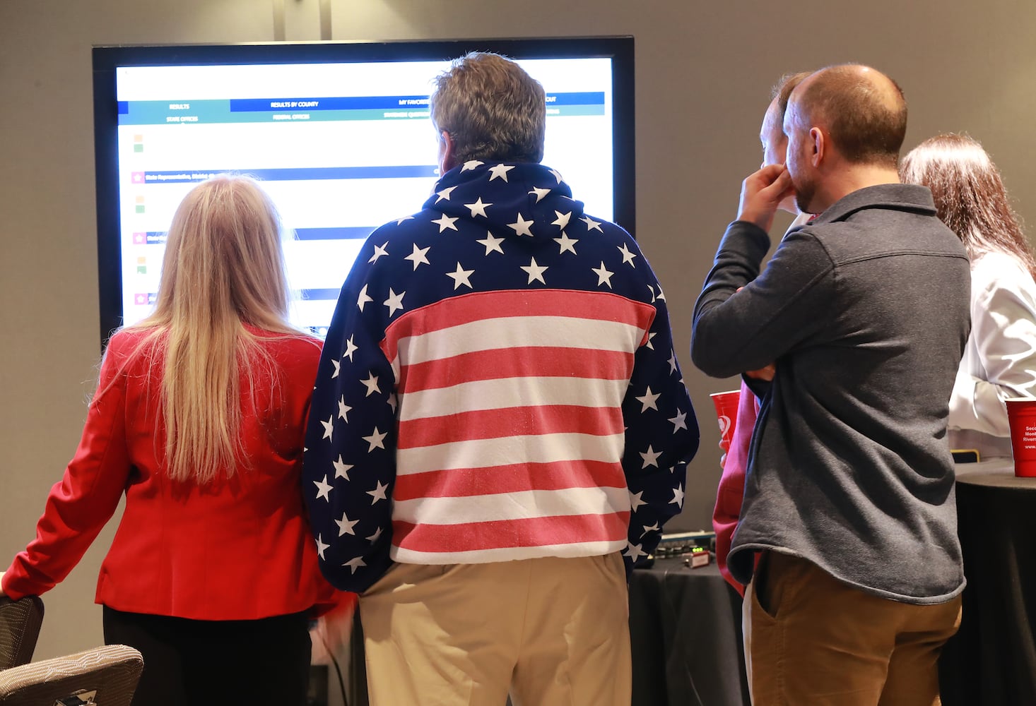 PHOTOS: A long election night in Georgia