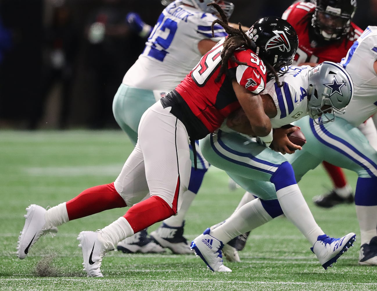 Photos: Falcons roll to win over Cowboys