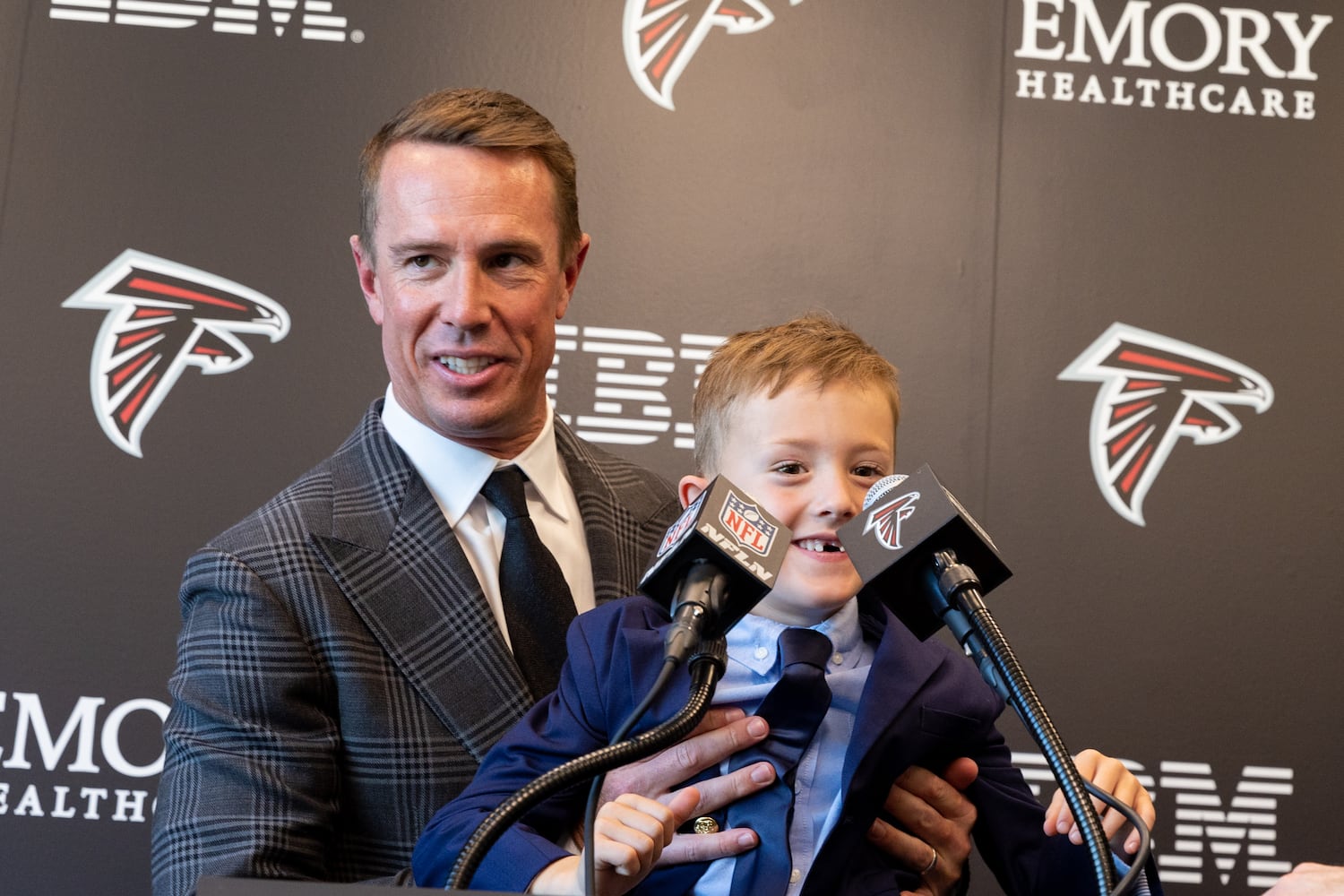 Matt Ryan retirement press conference photo
