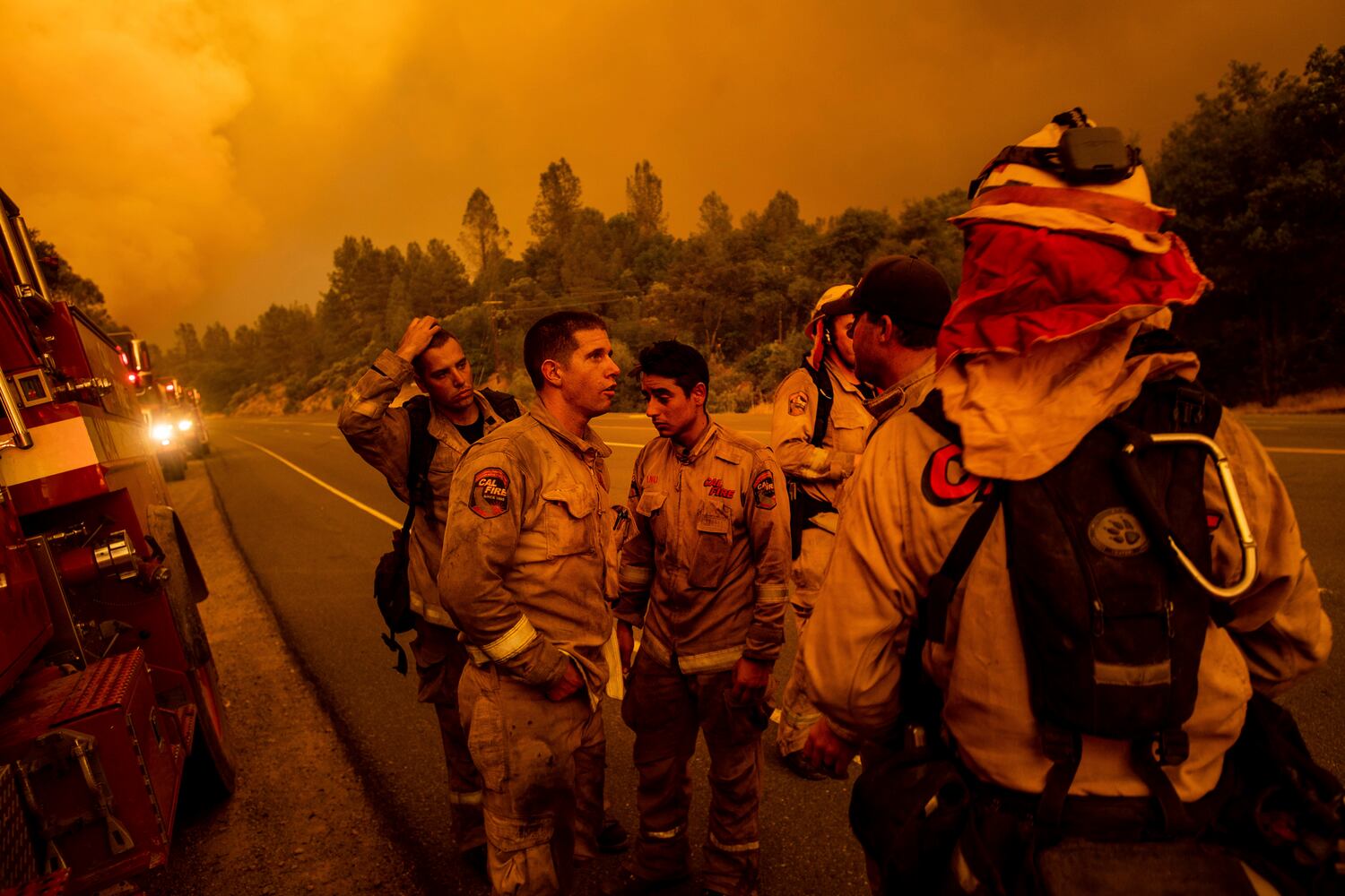 Carr Fire burns in Northern California