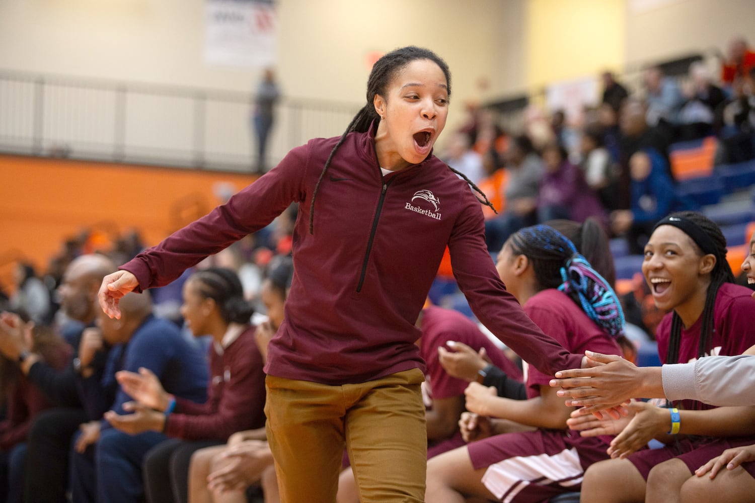 Photos: High school basketball state tournament tips off