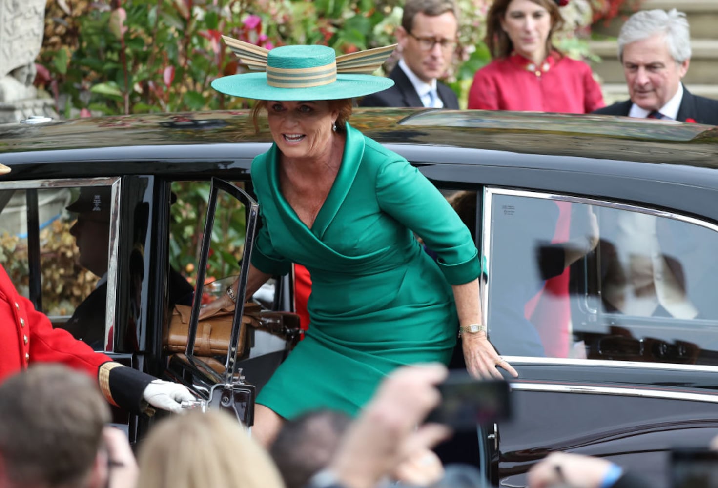 Photos: Princess Eugenie’s wedding guest arrivals