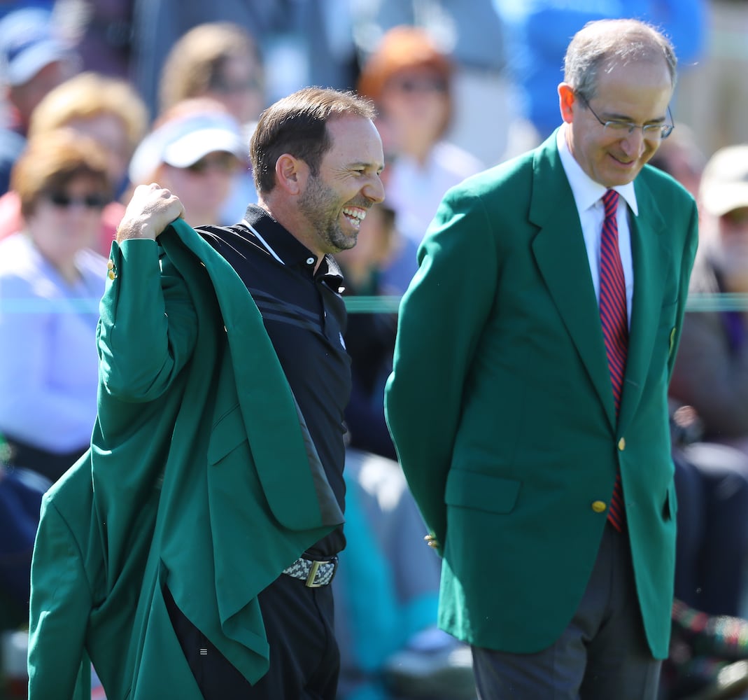 Photos: The scene at the Masters Sunday