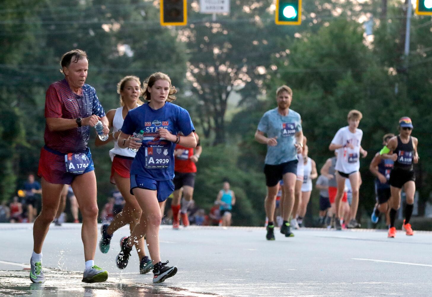 Peachtree Road Race photos