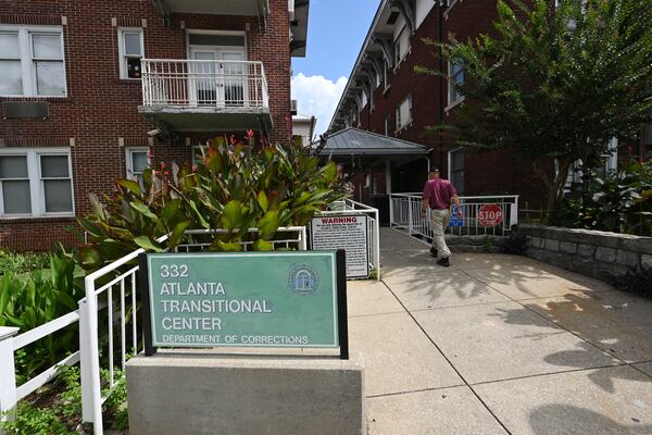 The Atlanta Transitional Center looks more like an apartment complex than a corrections facility.