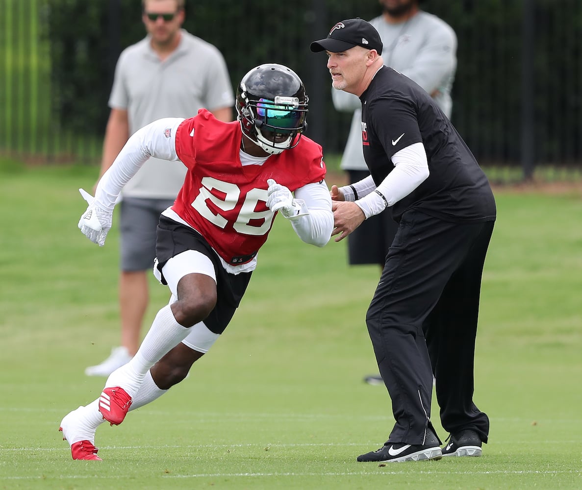 Photos: Falcons are back on the field