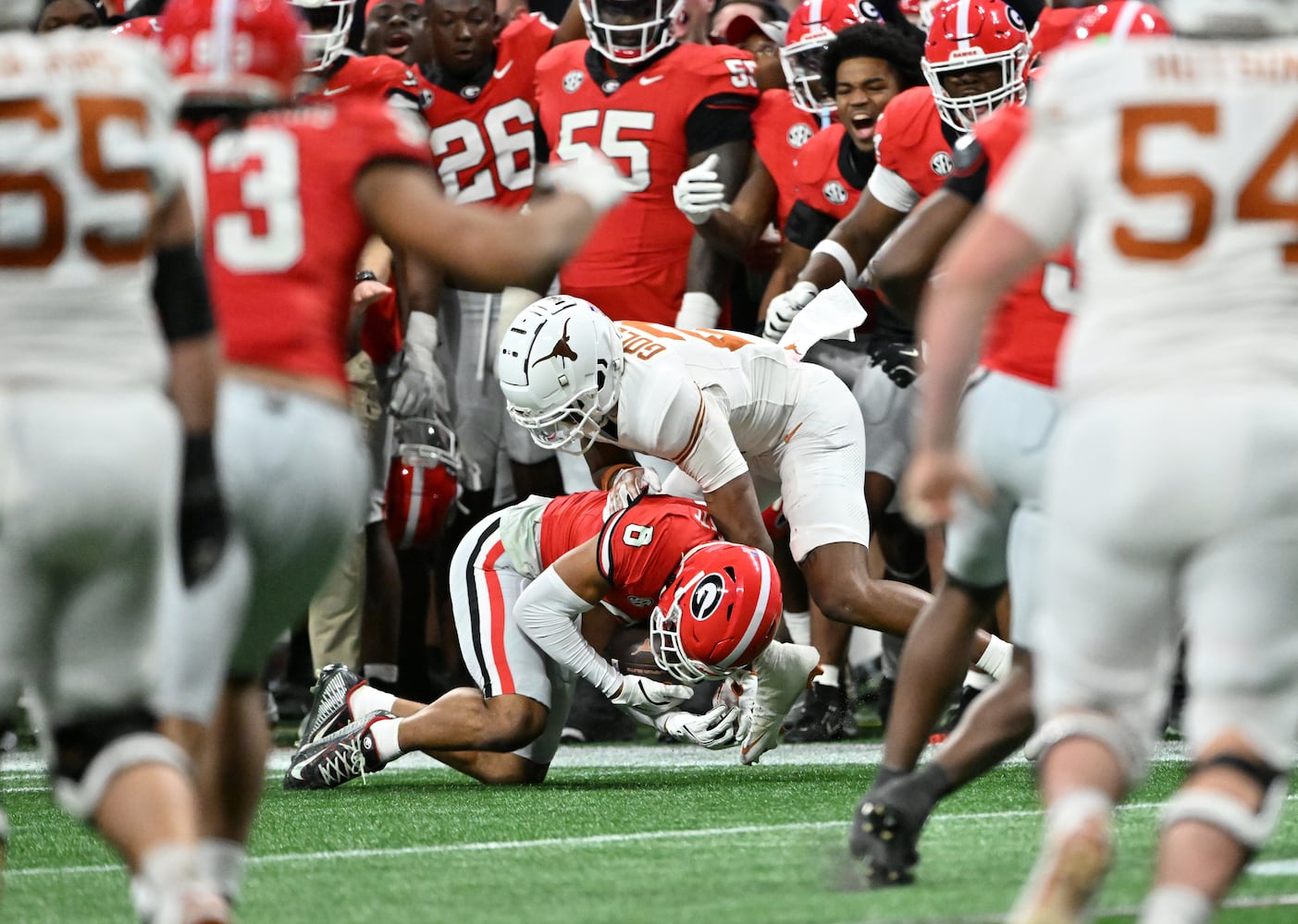 SEC Championship Georgia vs Texas