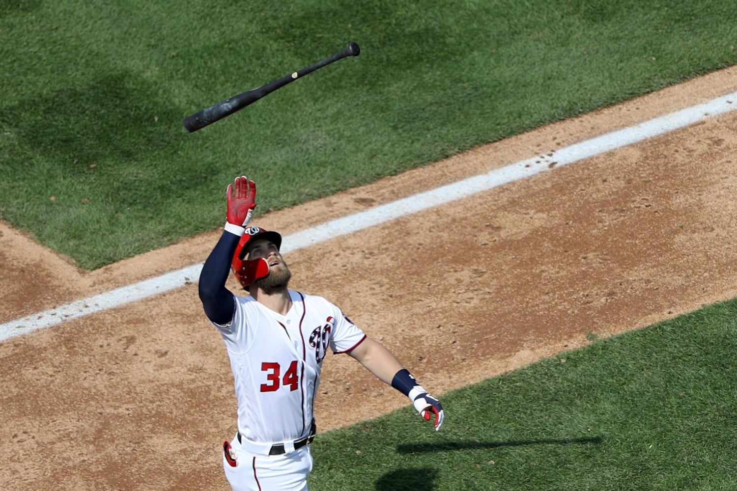 Photos: Braves seek a win over the Nationals