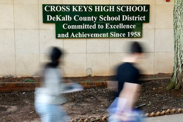 The DeKalb County Board of Education gave the final nod of approval for the replacement of Cross Keys High School. It will cost roughly $100 million to finish replacing the Atlanta school. (Miguel Martinez/AJC 2022)