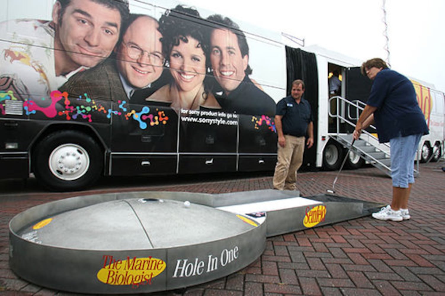 Seinfeld' bus stops at Atlanta's Turner Field