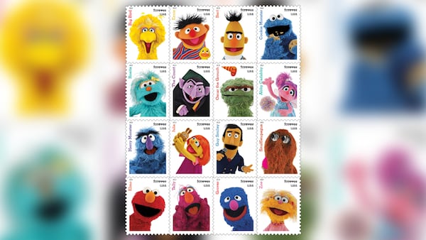 "Sesame Street" is being honored in the form of postage stamps.