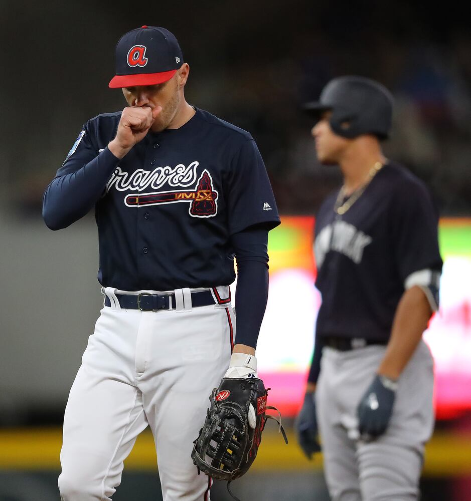 Photos: Braves host Yankees in exhibition at SunTrust