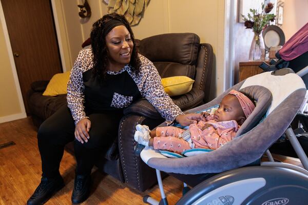 Audreona Scott says that her experience with Jayla has inspired her to pay it forward. "I felt like I needed to go through this to help someone else, the next 22-weeker." (Arvin Temkar / arvin.temkar@ajc.com)