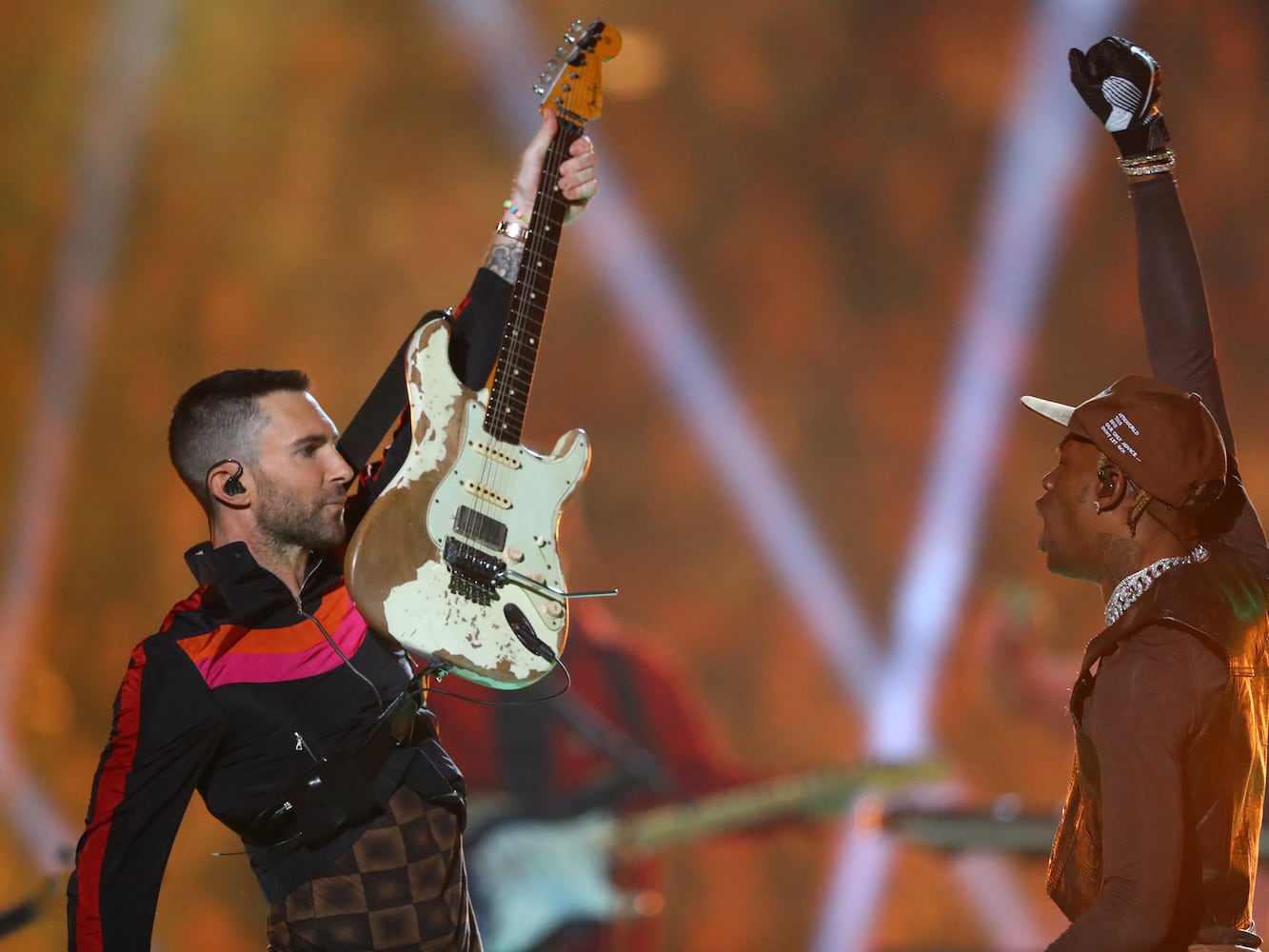 Super Bowl 53: Maroon 5, Travis Scott, Big Boi light up halftime show