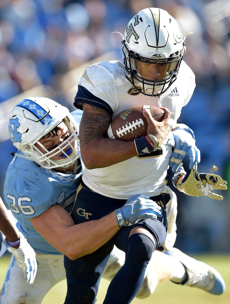 Photos: Jackets earn road win over Tar Heels