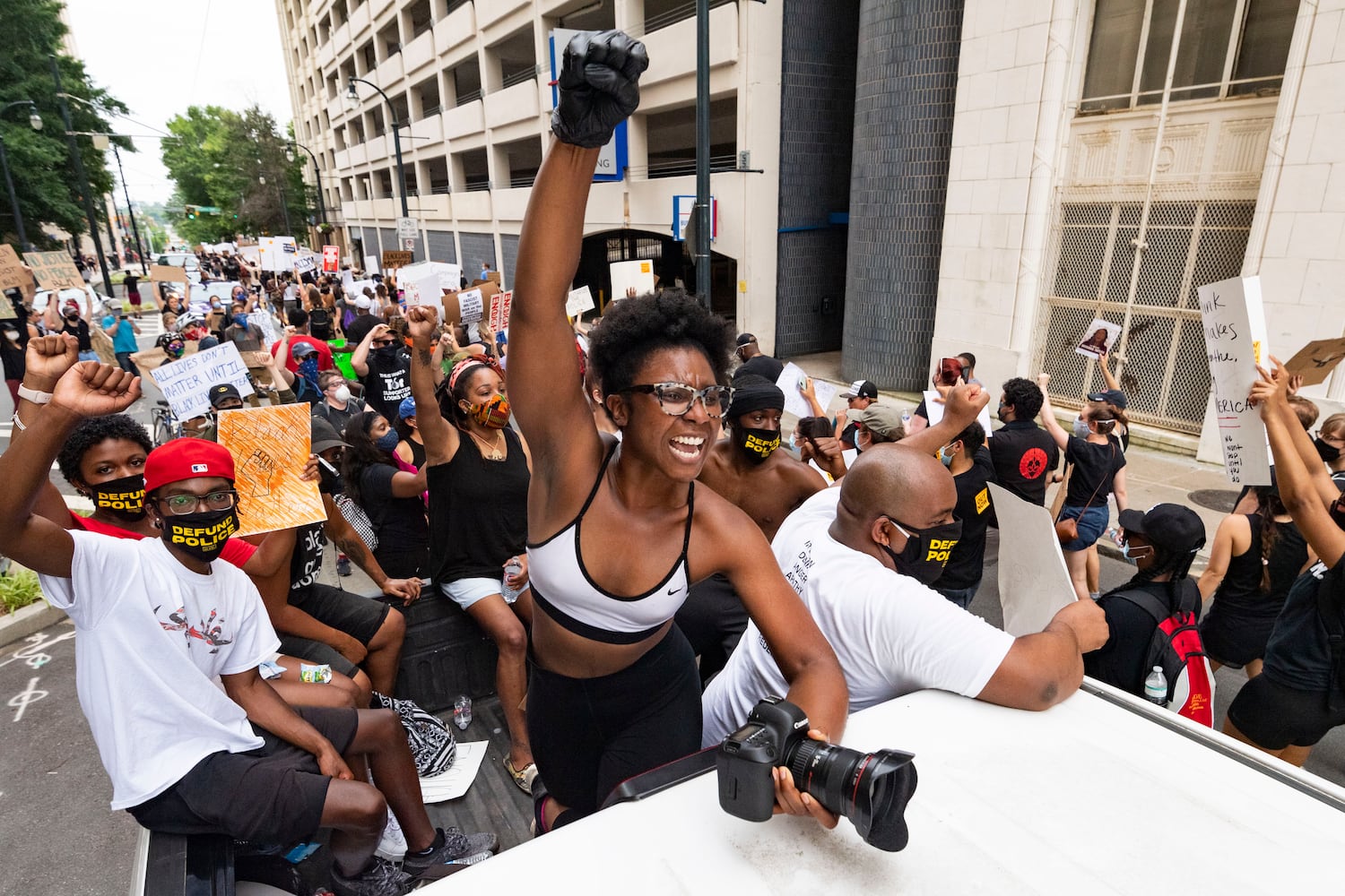 PHOTOS: 9th day of protests in Atlanta