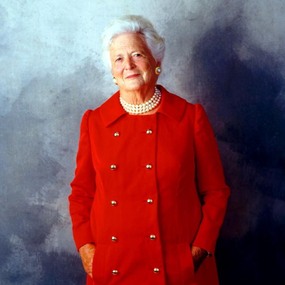 Former First Lady Barbara Bush