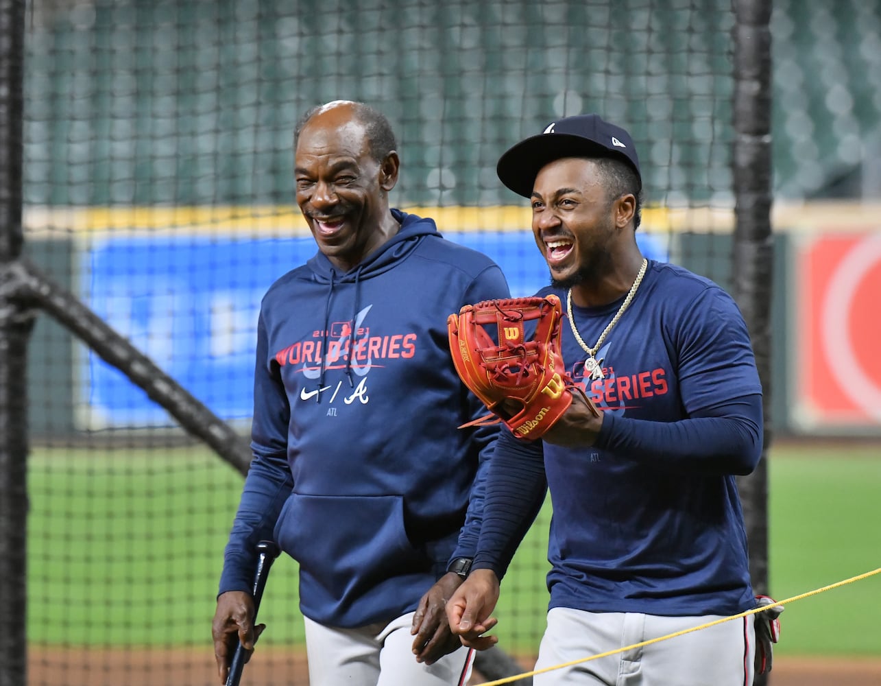 Braves World Series workout