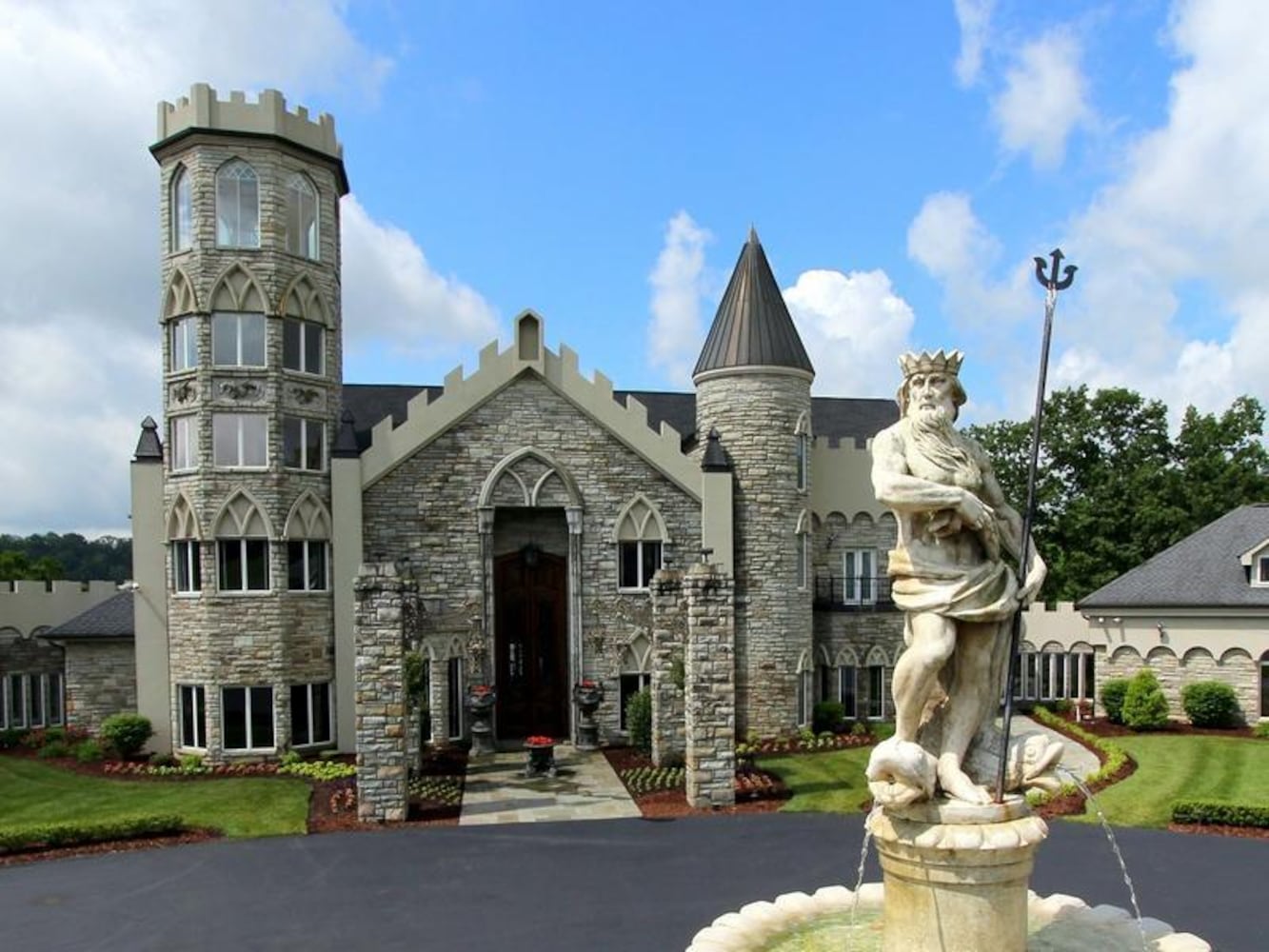 Home includes 14-car garage, model of Bristol Motor Speedway