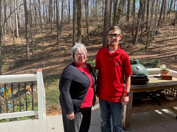 Nick May got a new heart as a baby in 1991 when the procedure was relatively new. Now his mother, Susan May, has written a book called, "Nick's New Heart: 30 Years and Counting..." (Photo credit: Bill Torpy / AJC)