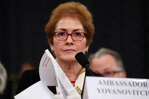 Ukrainian police said on Jan. 16 that  they have opened an investigation into the possibility that former U.S. Ambassador to Ukraine Marie Yovanovitch came under illegal surveillance before she was recalled from her post.