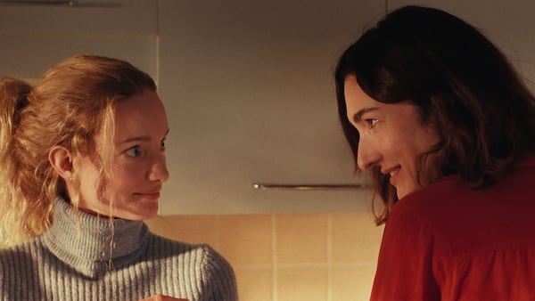 Laurence Leboeuf (left) and Karine Gonthier-Hyndman appear in "Two Women" by Chloé Robichaud.