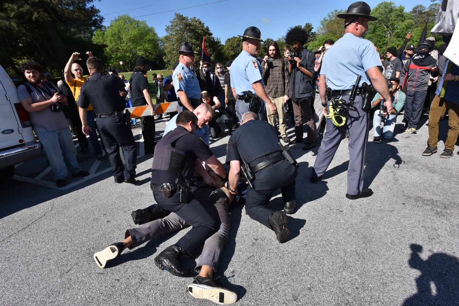 Protests at Stone Mountain