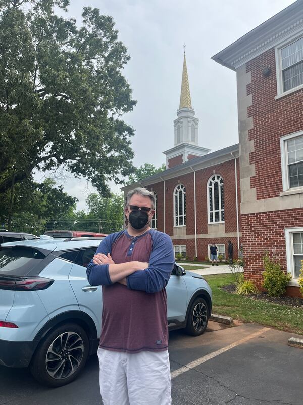 Kirkwood resident Michael Wall voted Tuesday at at Israel Baptist Church in DeKalb County. ”Everything went pretty smoothly today,” he said.