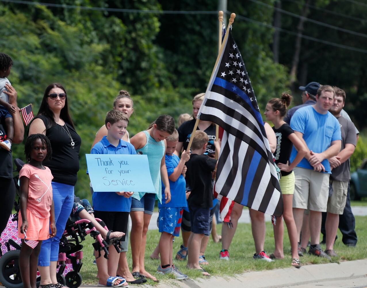 PHOTOS: Funeral for Hall County deputy killed in line of duty