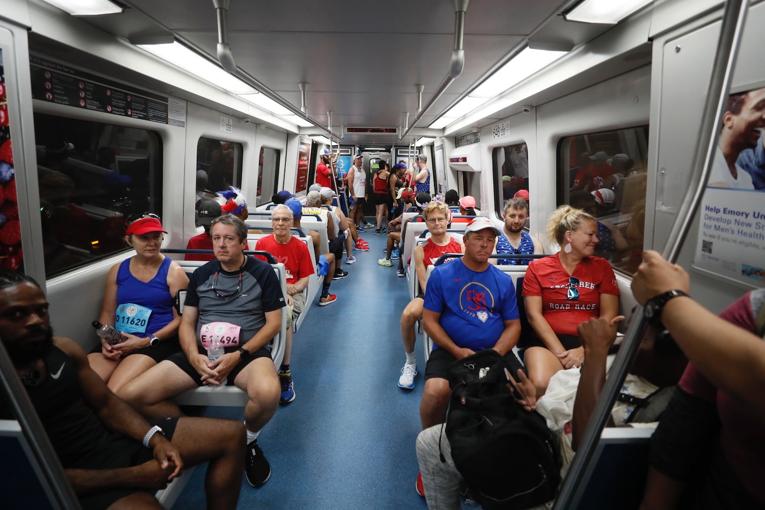 PHOTOS: Scenes at 2019 AJC Peachtree Road Race