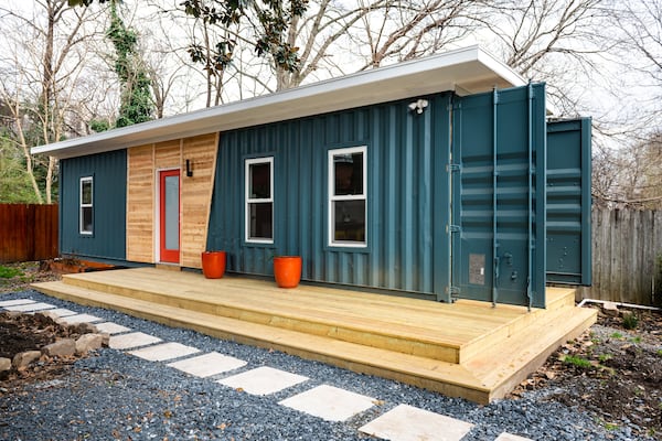 Wanona Satcher of Makhers Studio makes ADUs out of shipping containers. Photo: Courtesy of Makhers Studio