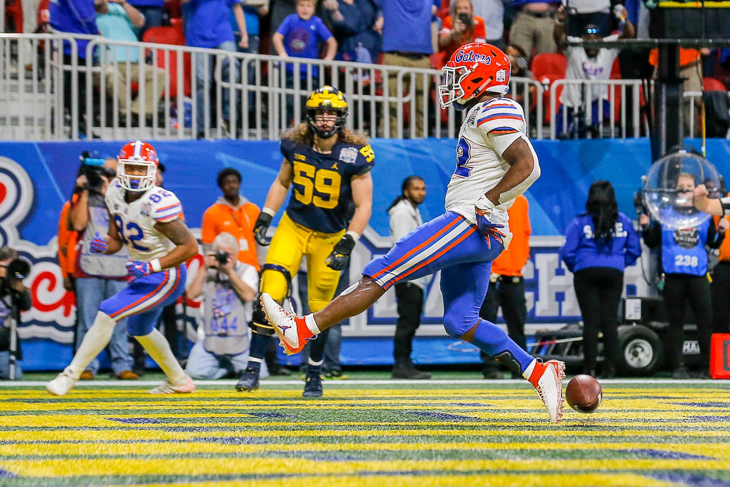 Photos: Florida beats Michigan in Chick-fil-A Peach Bowl